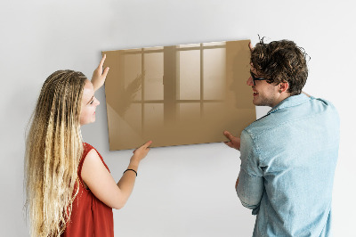 Decoratief glazen wandbord beschrijfbaar en magnetisch Notitie- en fotobord