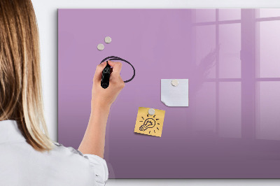 Memobord van glas met print inclusief neodymium magneten Notitie- en fotobord