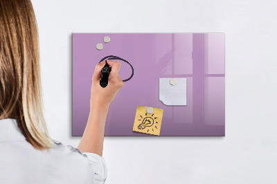 Memobord van glas met print inclusief neodymium magneten Notitie- en fotobord
