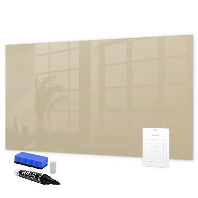Memobord van glas met print inclusief neodymium magneten Een knusse plek voor herinneringen en aantekeningen.