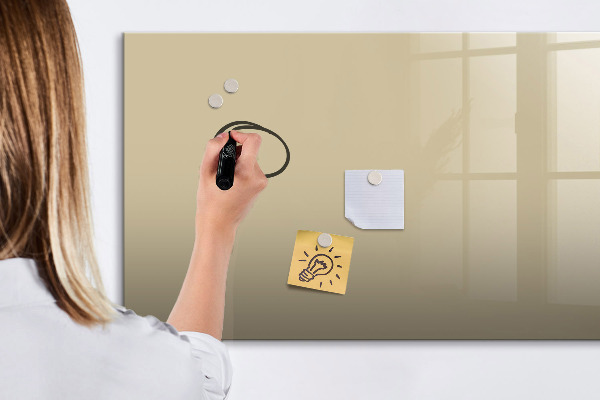 Memobord van glas met print inclusief neodymium magneten Een knusse plek voor herinneringen en aantekeningen.