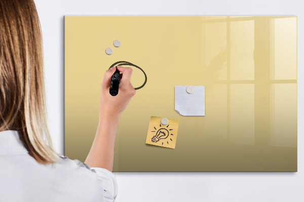 Decoratief glazen wandbord beschrijfbaar en magnetisch Een knusse plek voor herinneringen en aantekeningen.