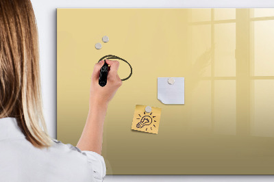 Decoratief glazen wandbord beschrijfbaar en magnetisch Een knusse plek voor herinneringen en aantekeningen.