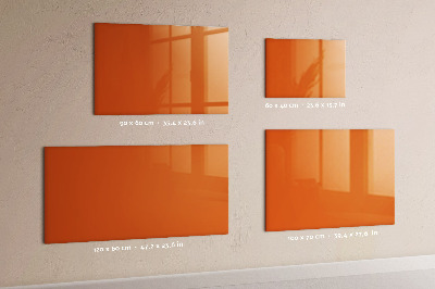 Decoratief glazen wandbord beschrijfbaar en magnetisch Een creatieve manier om je foto's te presenteren.