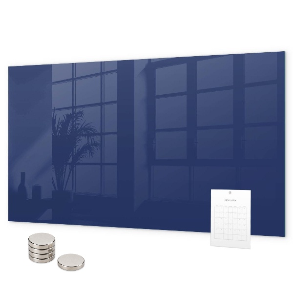 Magnetisch bord Marineblauwe kleur