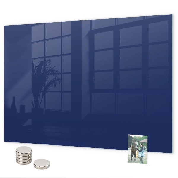 Magnetisch bord Marineblauwe kleur