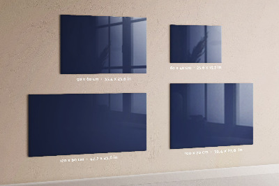 Magnetisch bord Marineblauwe kleur
