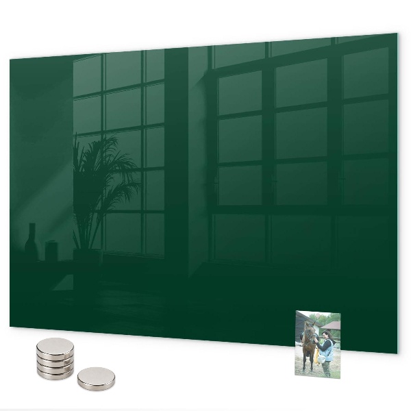 Magneetbord Kleur: flesgroen