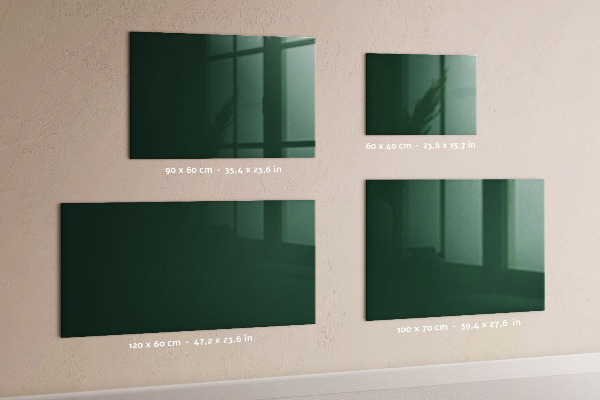 Magneetbord Kleur: flesgroen