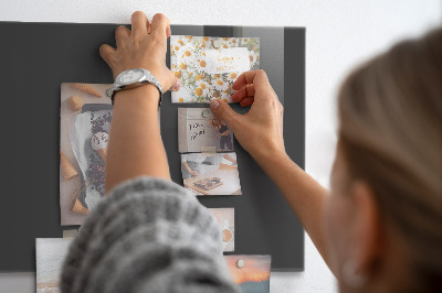 Magnetisch bord Grijze kleur