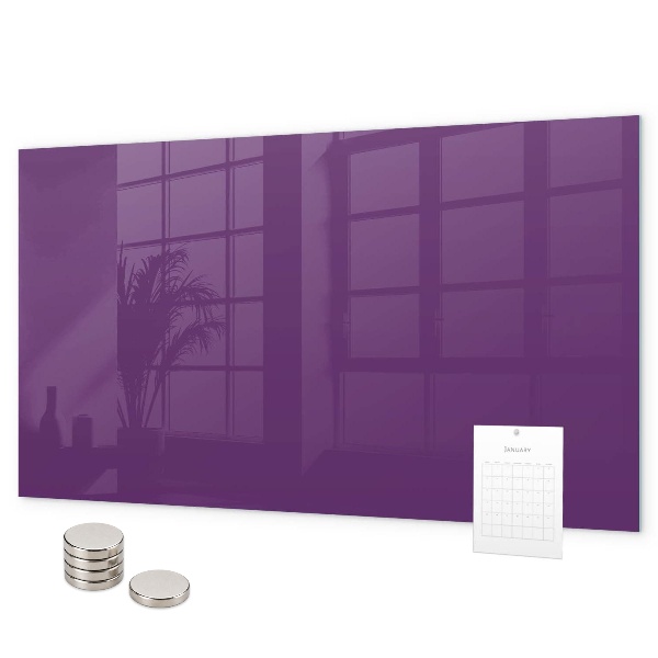 Magnetisch bord Paars