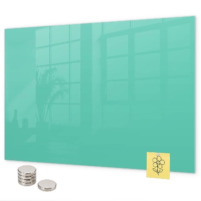 Magneetbord Turkooiskleur