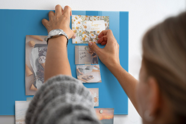 Magneetbord Blauwe kleur