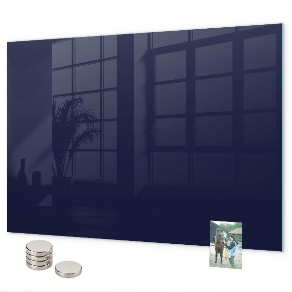 Magneetbord Kleur: donker marineblauw
