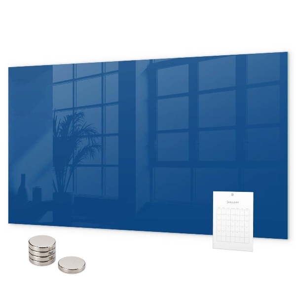 Magnetisch bord Blauwe kleur