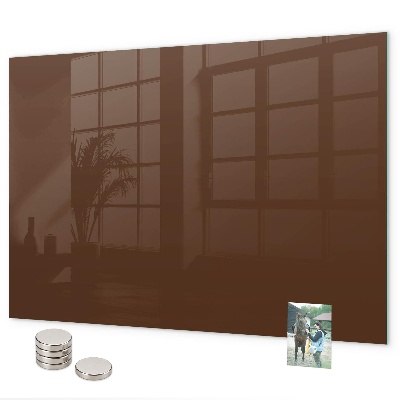 Magneetbord Bruine kleur