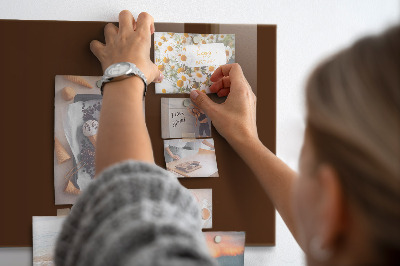 Magneetbord Bruine kleur