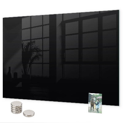 Magnetisch bord Zwarte kleur