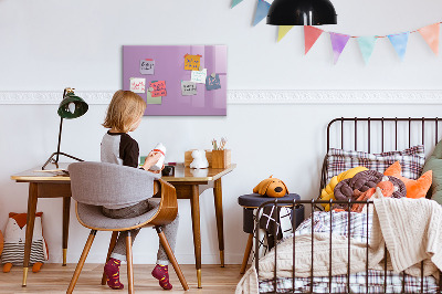 Magneetbord Lila kleur