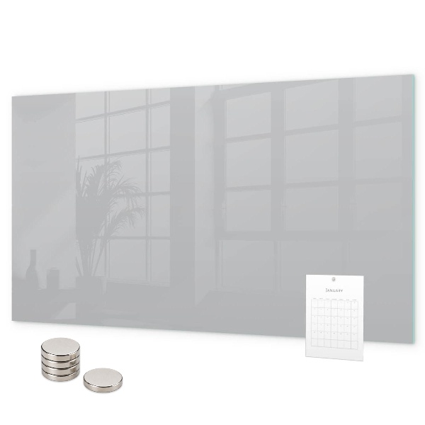 Magnetisch bord Lichtgrijze kleur