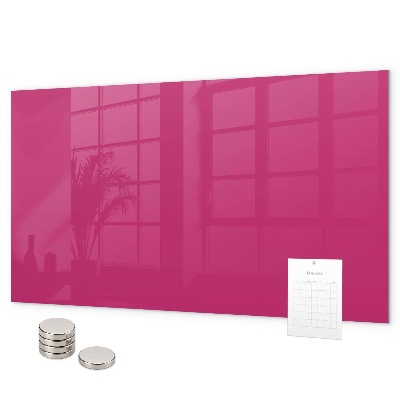 Magneetbord Intense roze kleur