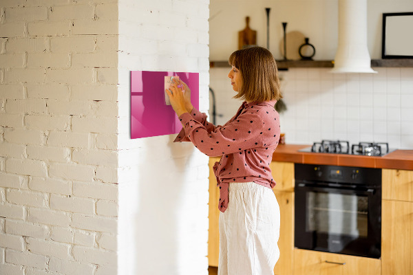 Magneetbord Intense roze kleur
