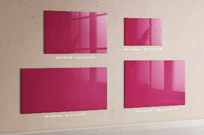 Magneetbord Intense roze kleur