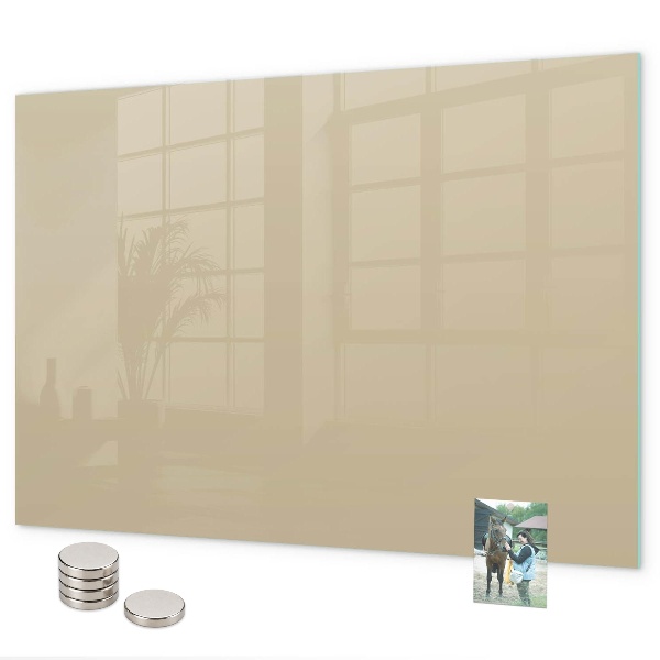 Magnetisch bord Beige kleur