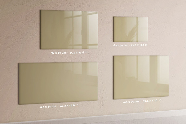 Magnetisch bord Beige kleur