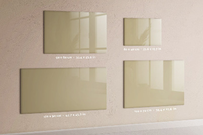 Magnetisch bord Beige kleur