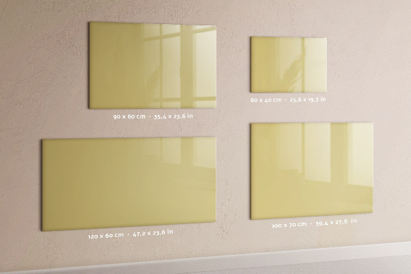 Magneetbord Crème kleur