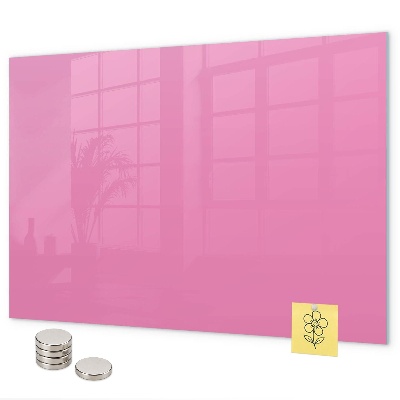 Magnetisch bord Roze