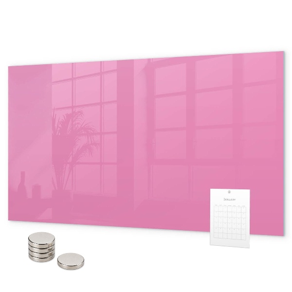Magnetisch bord Roze