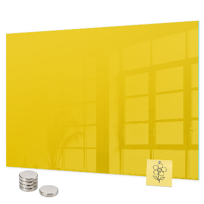 Magneetbord Lichtgele kleur