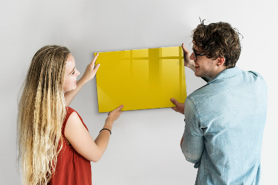 Magneetbord Lichtgele kleur
