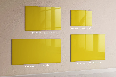 Magneetbord Lichtgele kleur