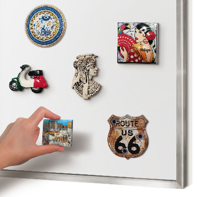 Decoratief metalen magneetbord in een zilveren lijst Zuiver wit