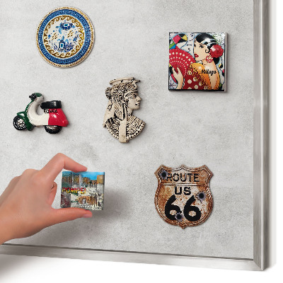 Decoratief metalen magneetbord in een zilveren lijst Grijze elegantie