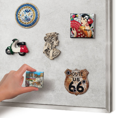 Decoratief metalen magneetbord in een zilveren lijst Grijze elegantie