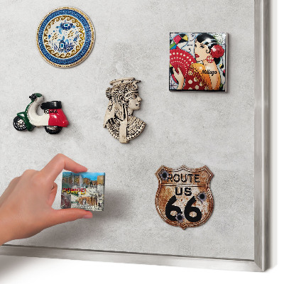 Decoratief metalen magneetbord in een zilveren lijst Grijze elegantie