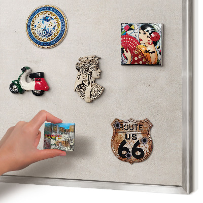 Decoratief metalen magneetbord in een zilveren lijst Grijze elegantie