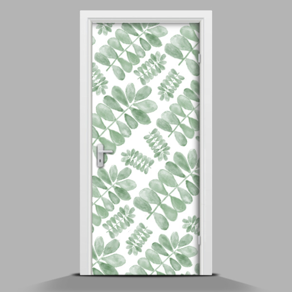 deur sticker Acacia bladeren