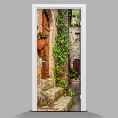 Deursticker Een charmant huurhuis