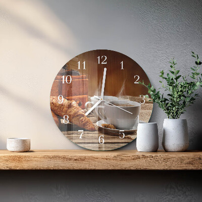 Ronde glazen klok Koffiemolen