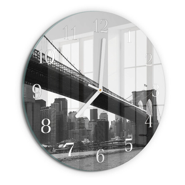 Ronde glazen klok Brug