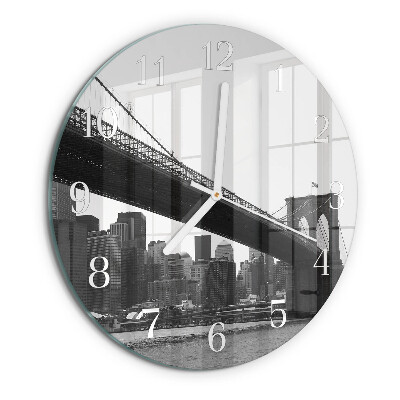 Ronde glazen klok Brug