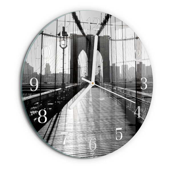 Ronde glazen klok Brug