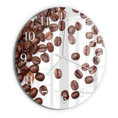 Ronde glazen klok Koffiebonen