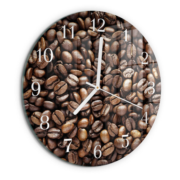 Ronde glazen klok Koffiebonen