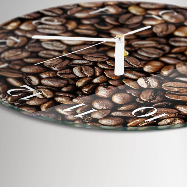 Ronde glazen klok Koffiebonen